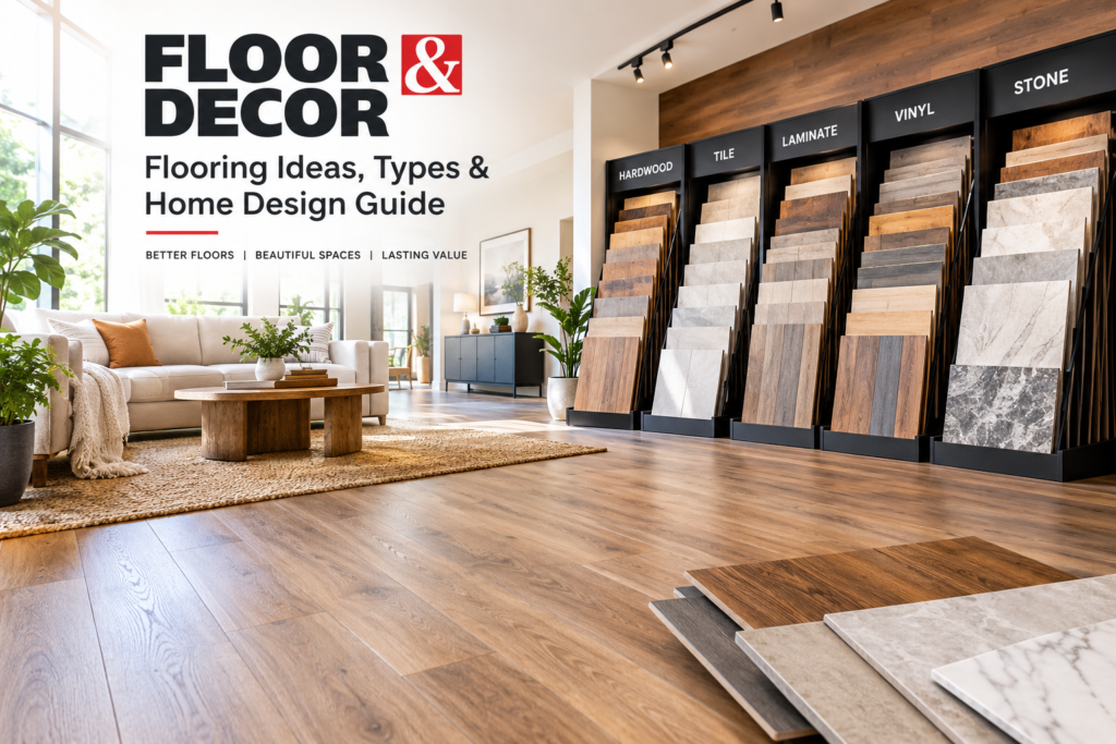 Floor & Decor flooring ideas and home design guide