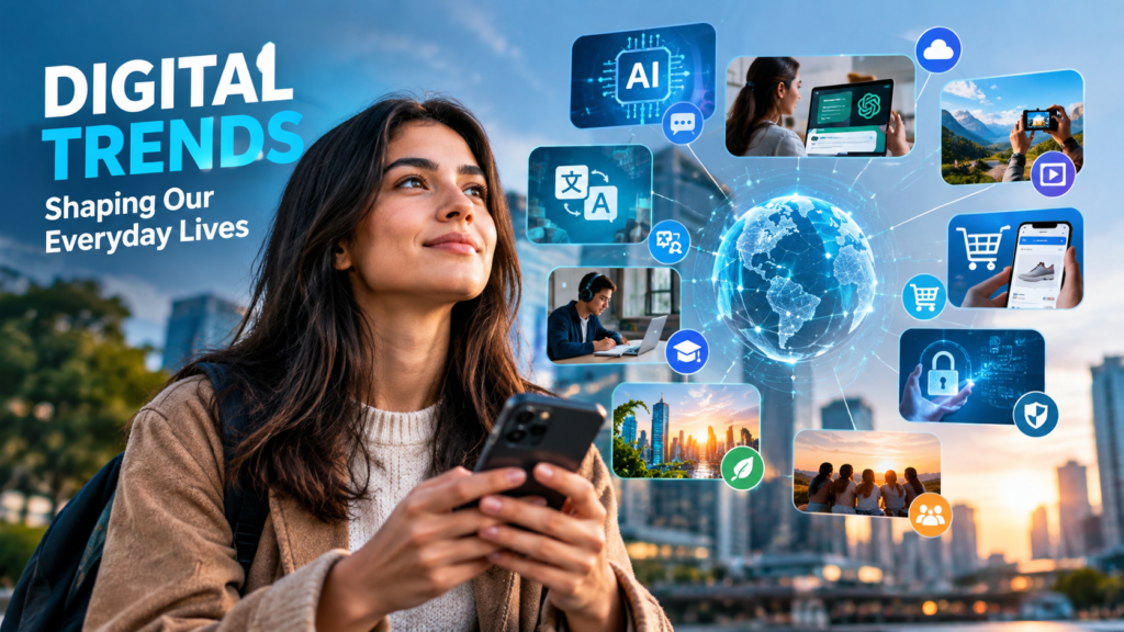Digital trends changing the internet and everyday life